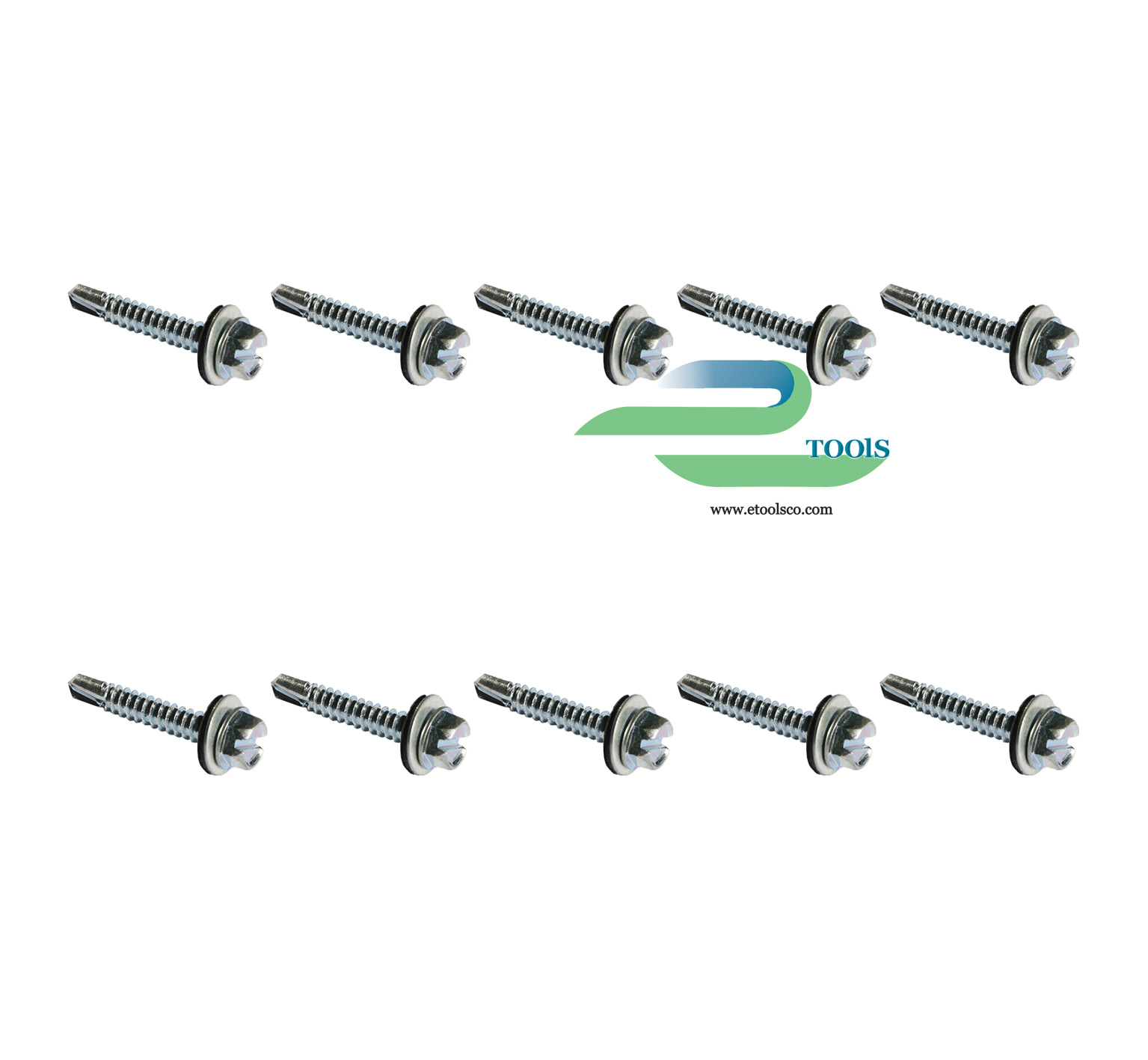 پیچ شیروانی سر مته ای 6/3×38